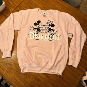 Disneyland Pink Crew Sweater